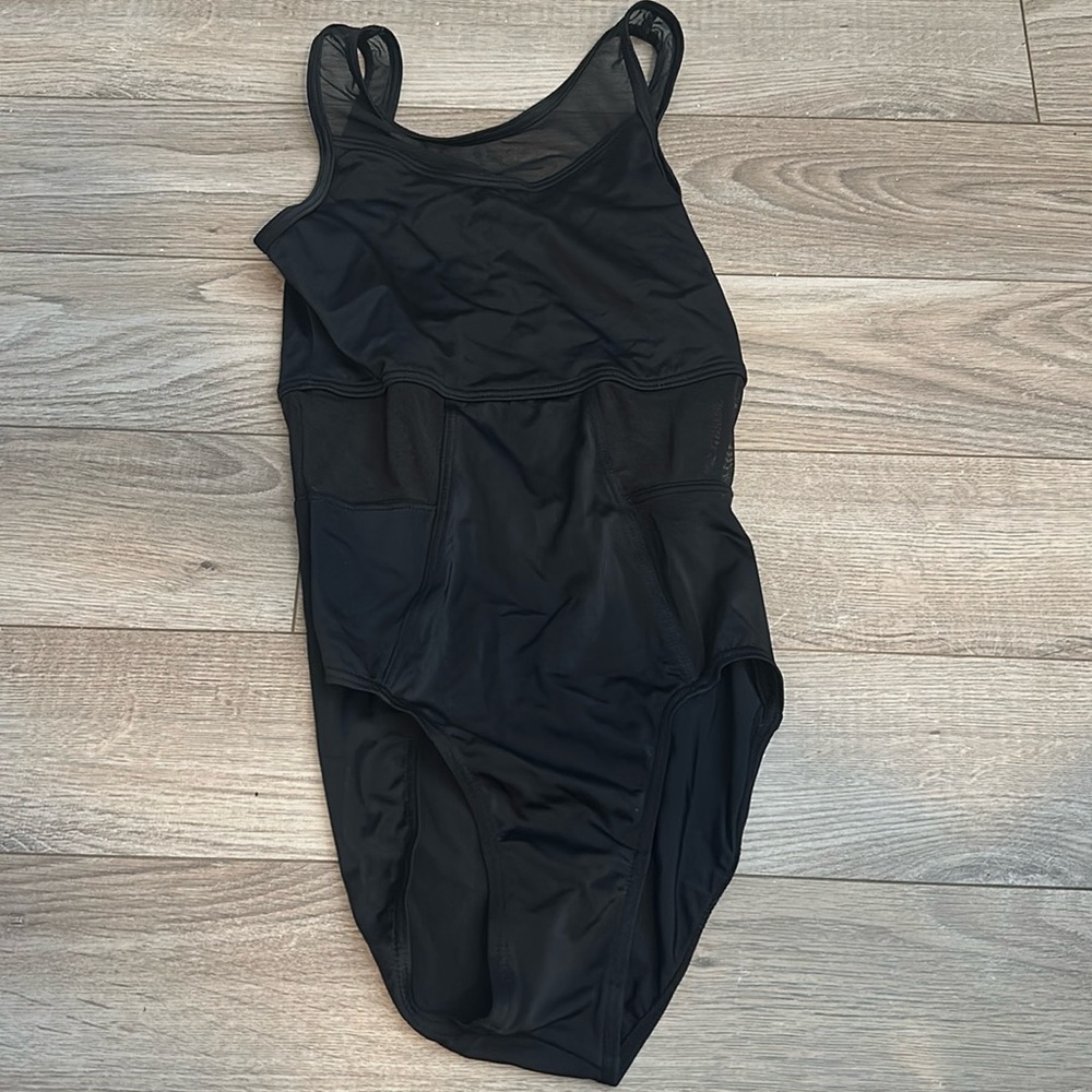 Black Balera Leo with Mesh openings.